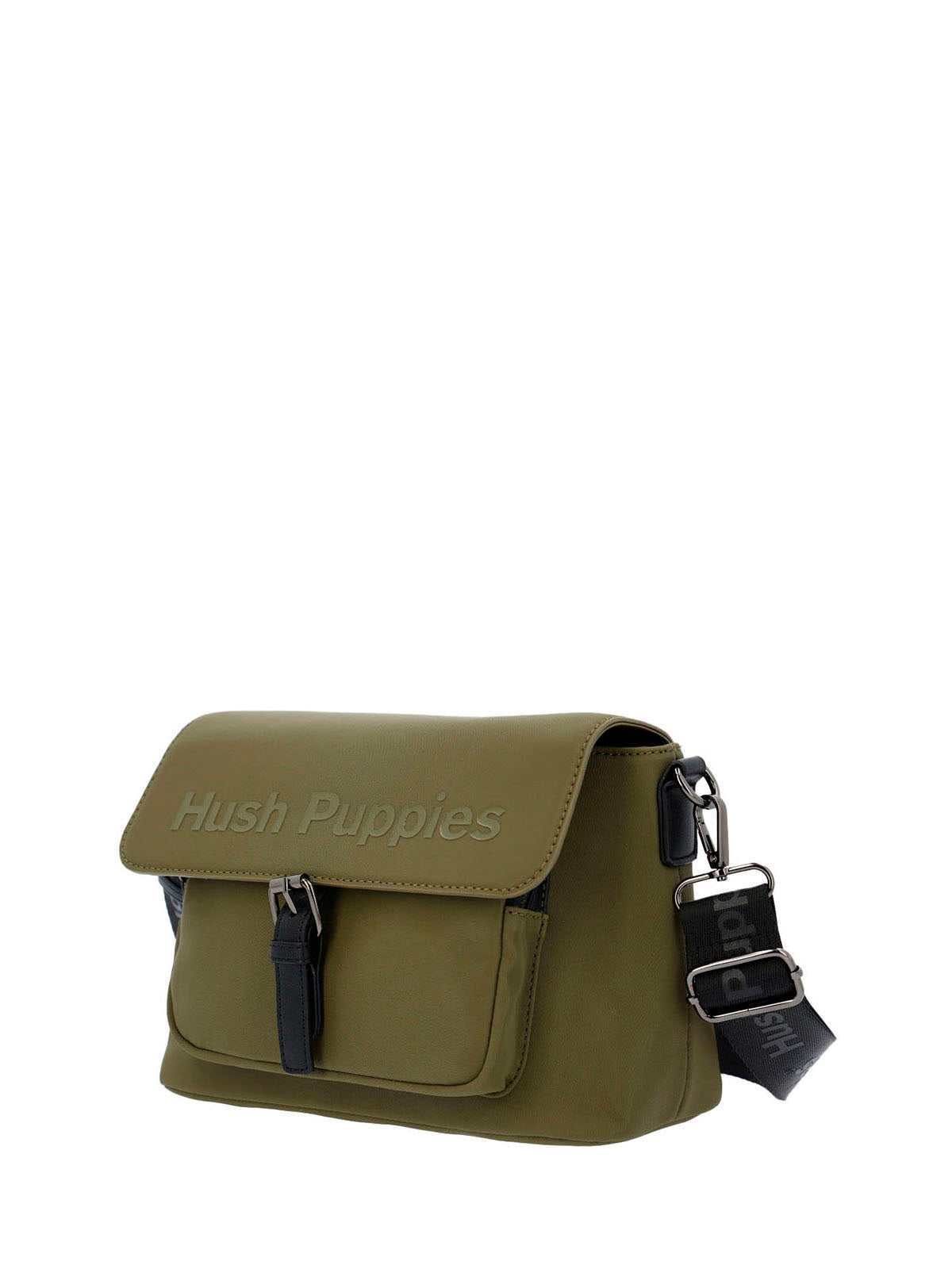 Cartera Ecocuero Mujer Harris Cross Verde Hush Puppies