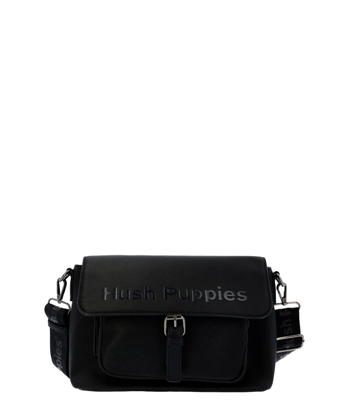 Cartera Ecocuero Mujer Harris Cross Negro Hush Puppies