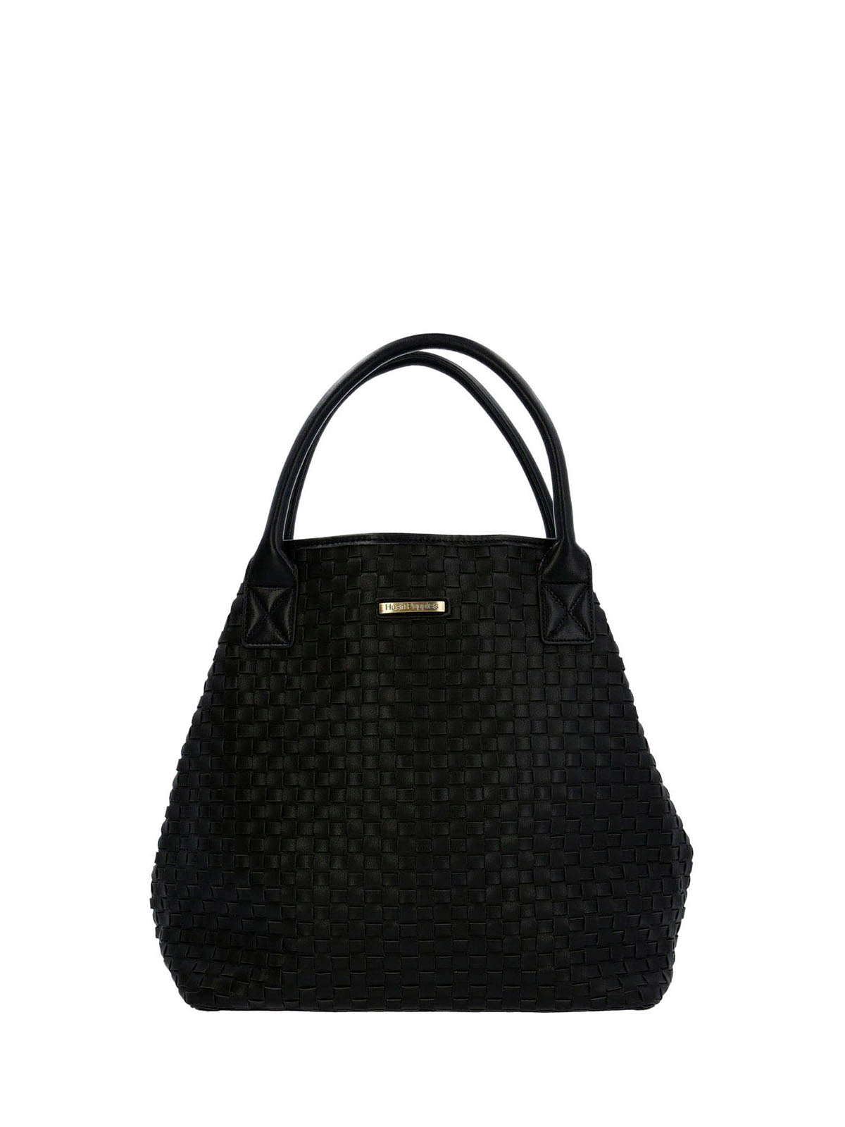 Cartera Ecocuero Mujer Bratt Tote Negro Hush Puppies