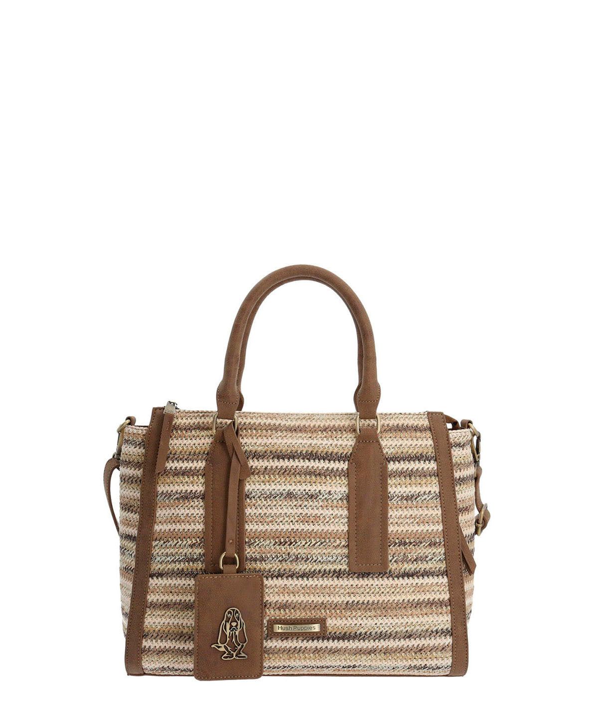 Cartera Ecocuero Mujer Yantii Bag Café Hush Puppies
