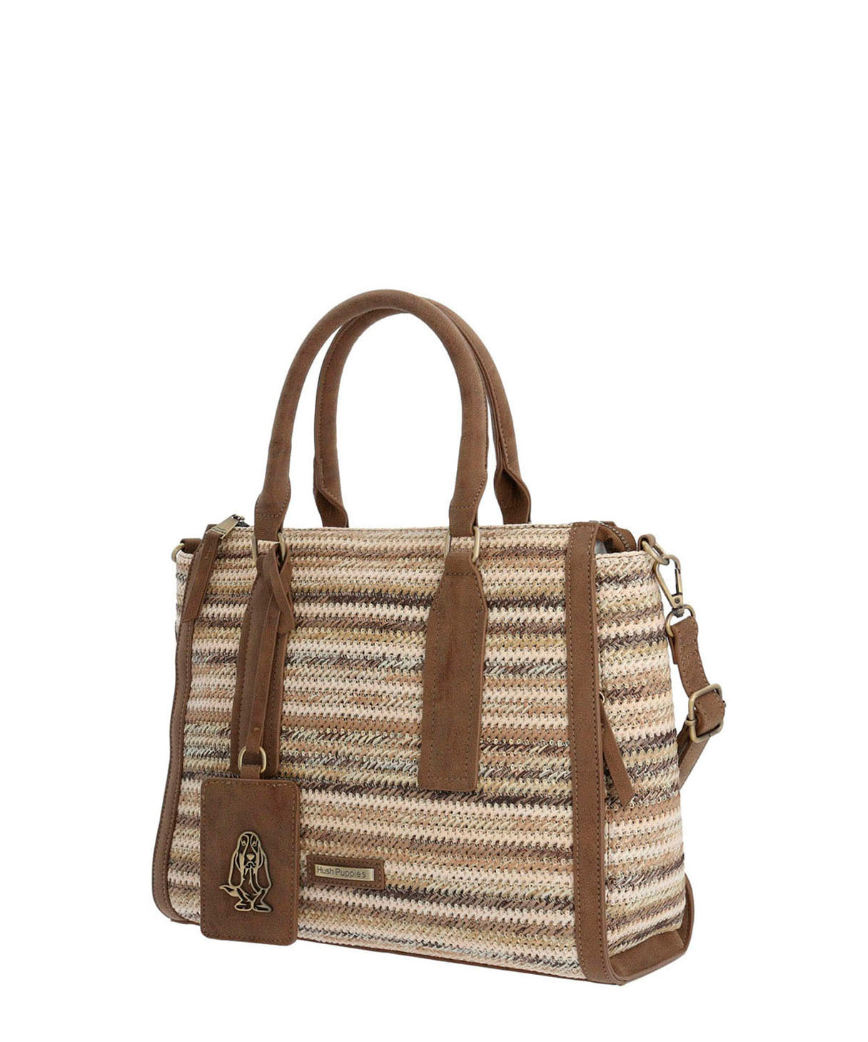 Cartera Ecocuero Mujer Yantii Bag Café Hush Puppies