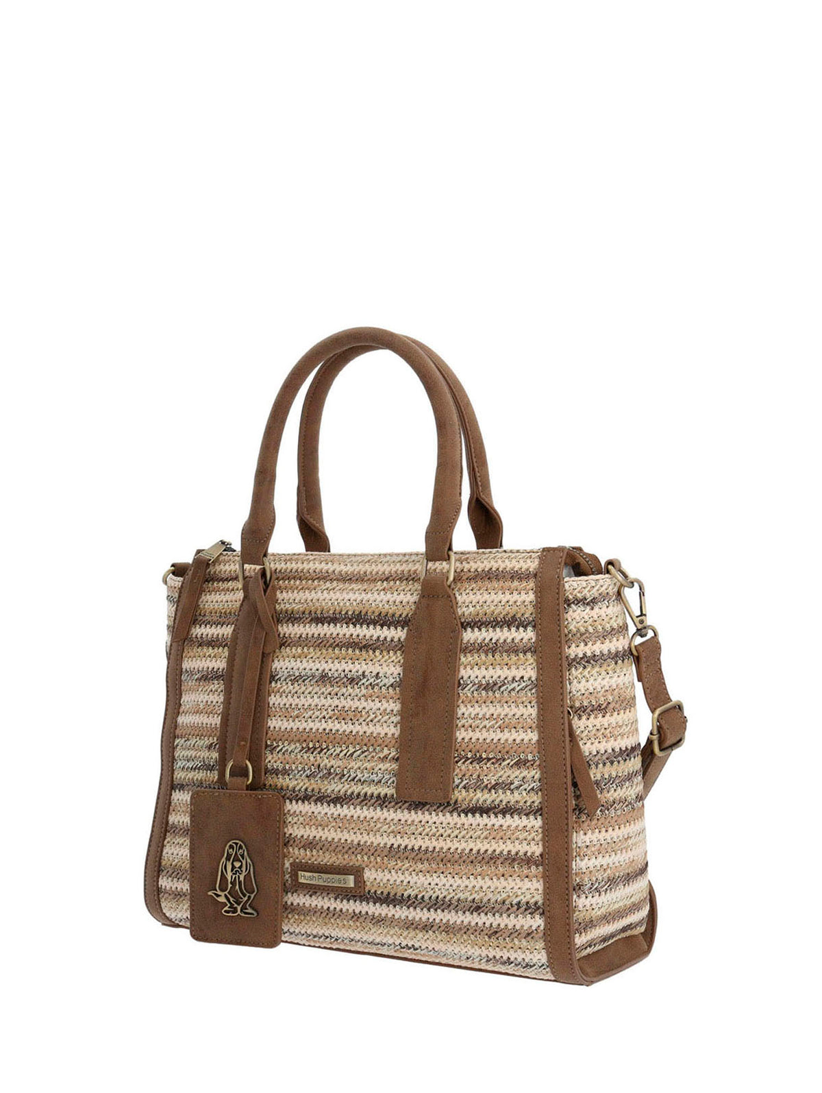 Cartera Ecocuero Mujer Yantii Bag Café Hush Puppies