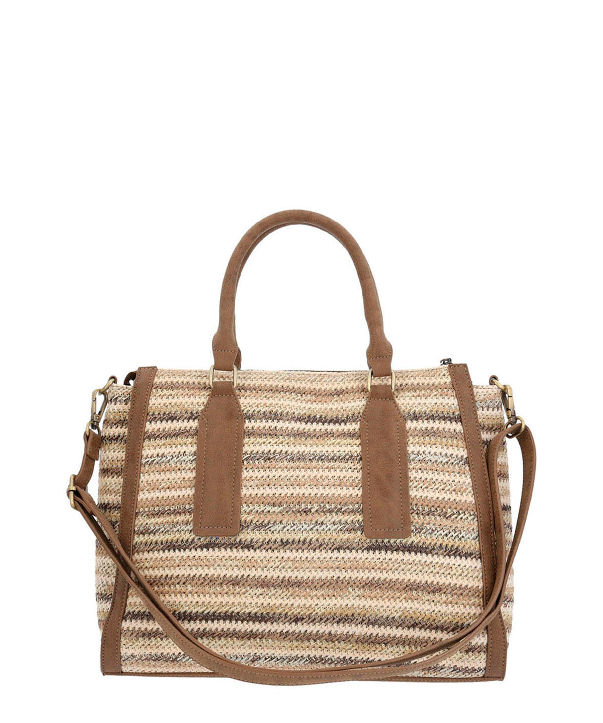 Cartera Ecocuero Mujer Yantii Bag Café Hush Puppies