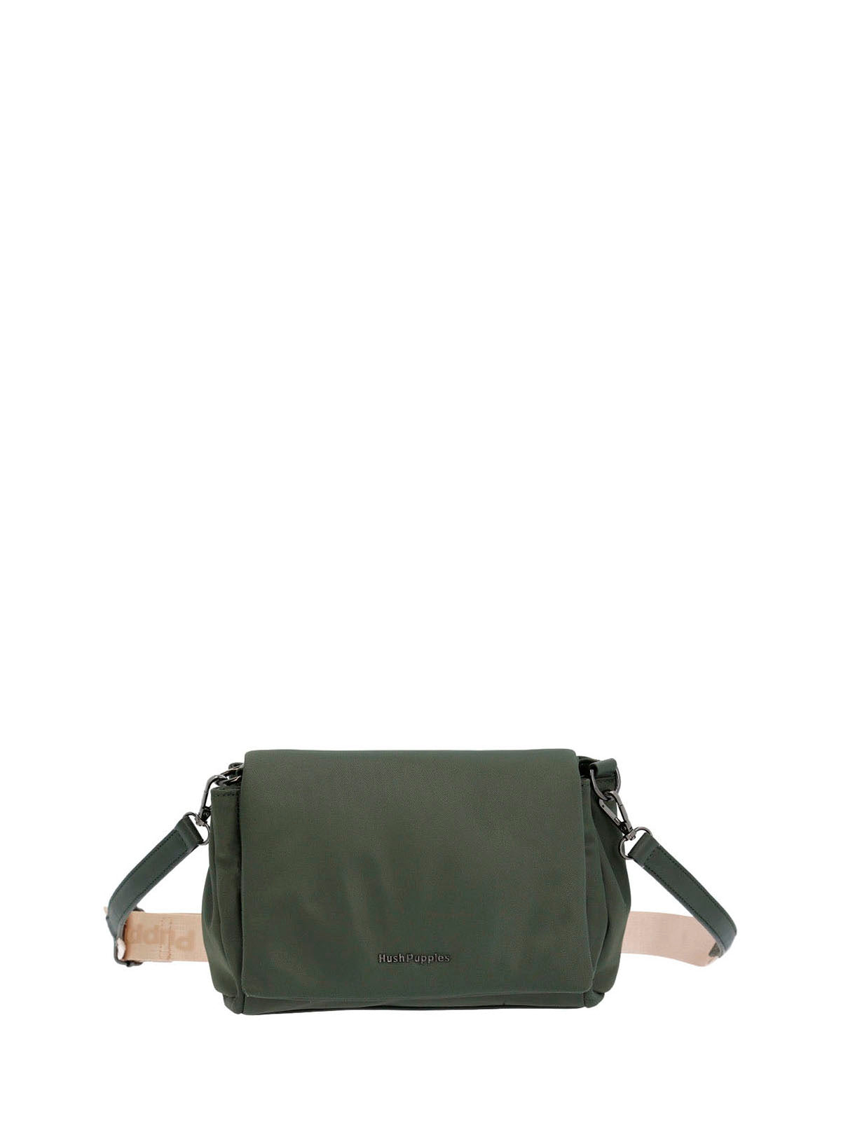 Cartera Poliéster Reciclado Mujer Rehman Cross Verde Hush Puppies