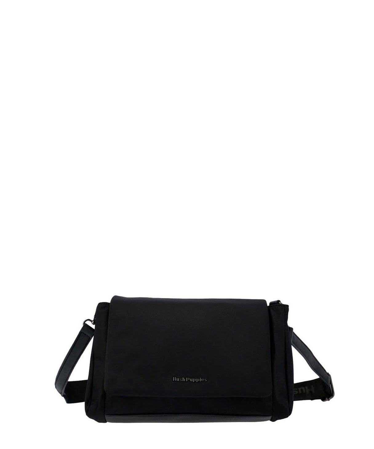 Cartera Poliéster Reciclado Mujer Rehman Cross Negro Hush Puppies