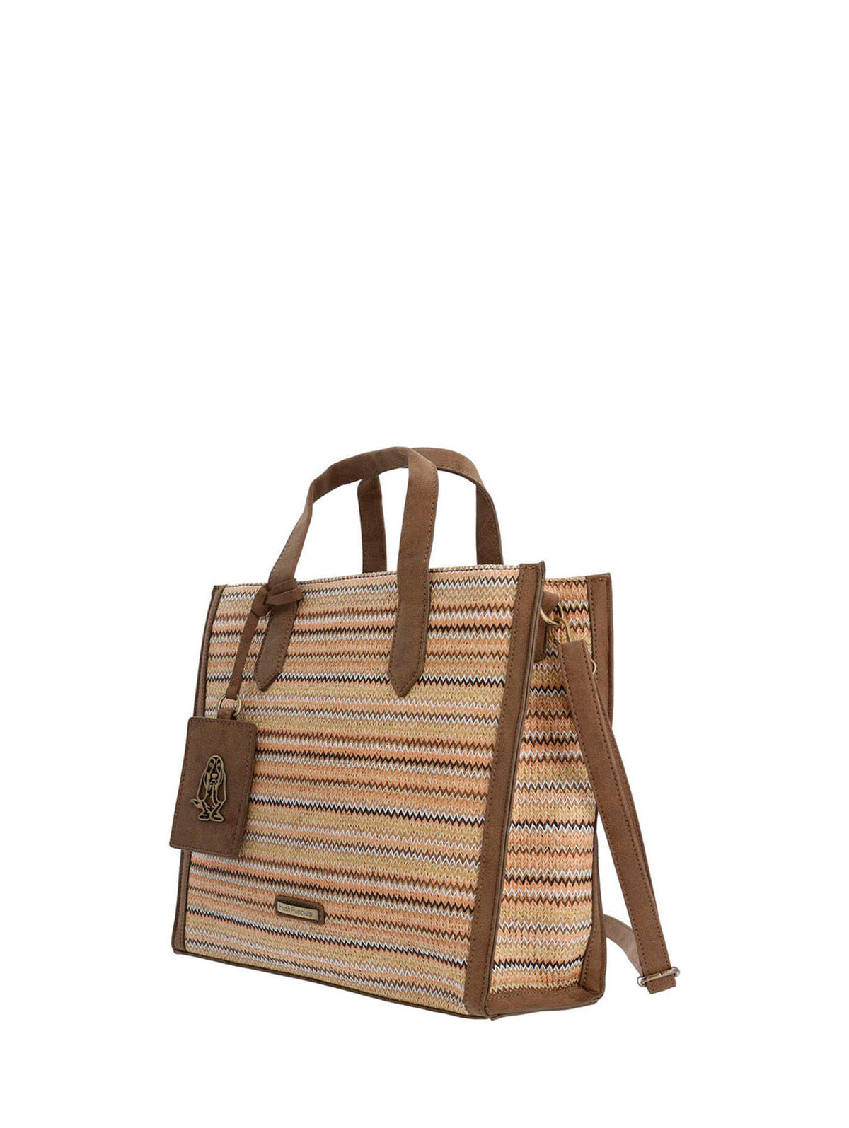 Cartera Ecocuero Mujer Yaar I Bag Café Hush Puppies