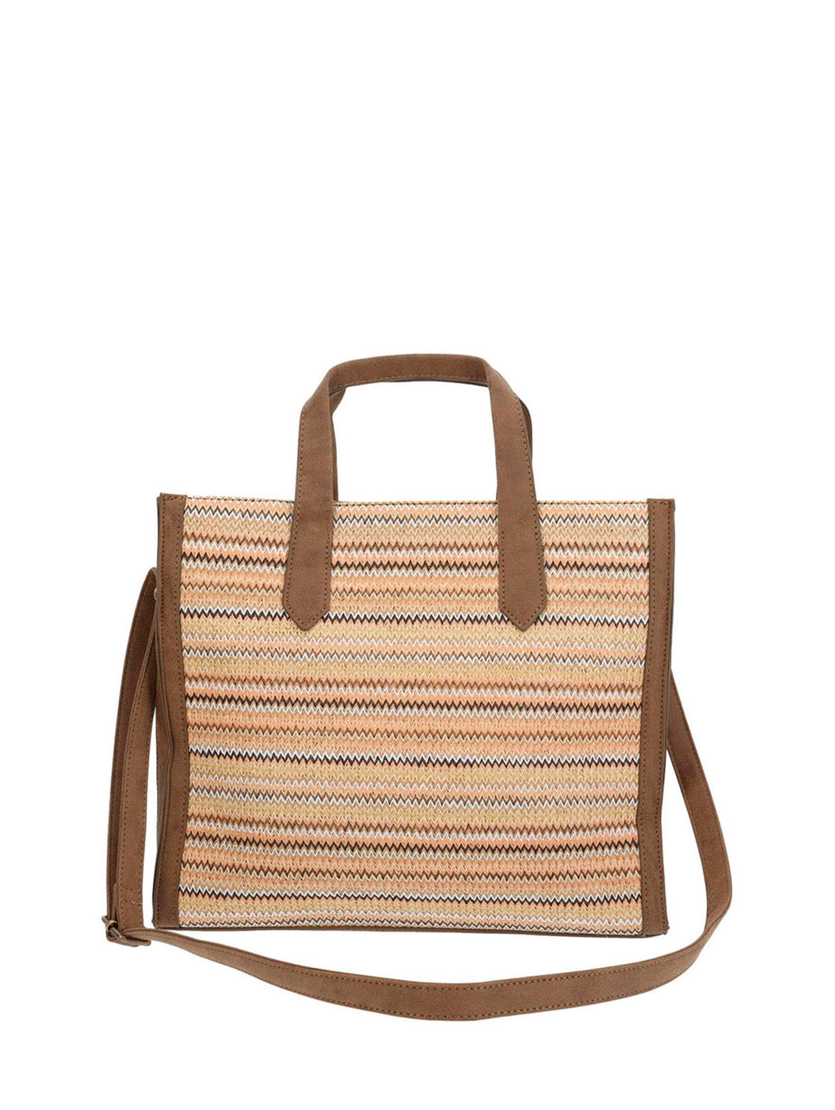 Cartera Ecocuero Mujer Yaar I Bag Café Hush Puppies