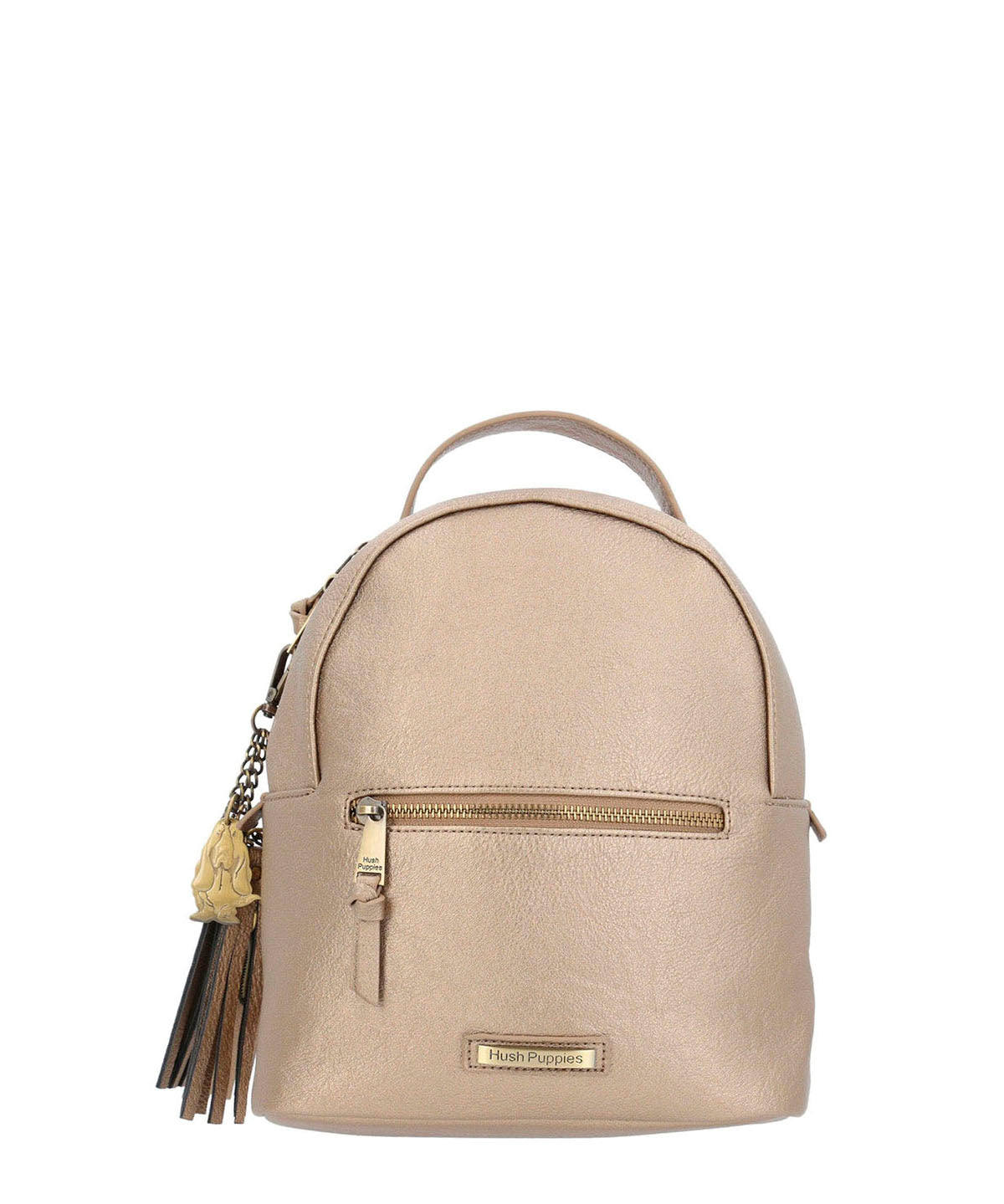 Mochila Ecocuero Mujer Metal Back Metalizado Hush Puppies | Hush Puppies