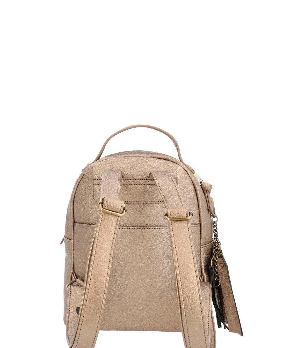Mochila Ecocuero Mujer Metal Back Metalizado Hush Puppies | Hush Puppies