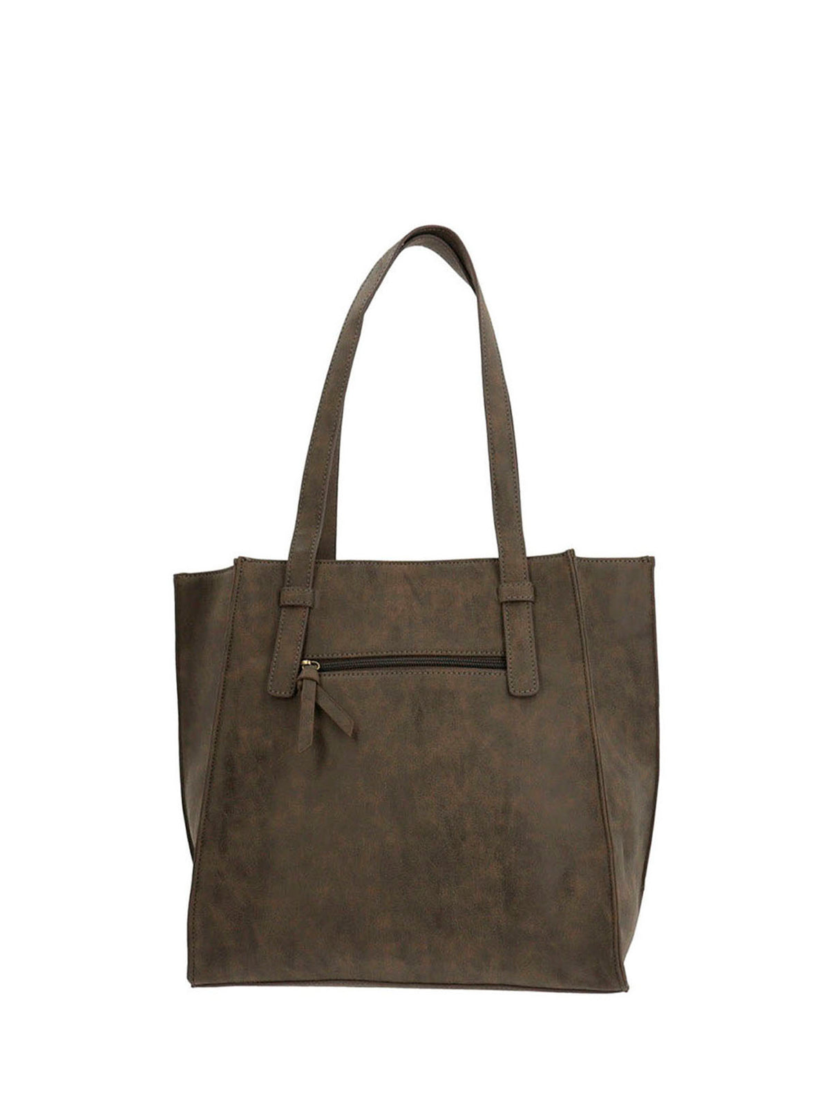 Cartera Ecocuero Mujer Darl Tote Café Hush Puppies