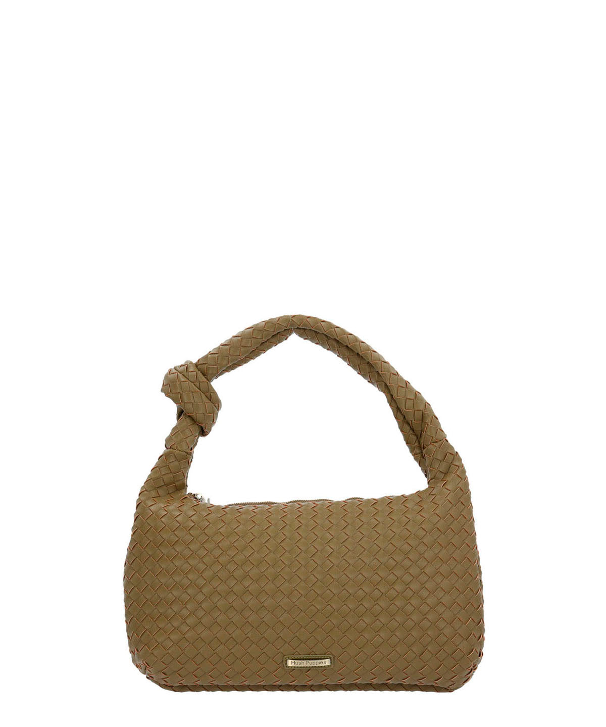 Cartera Ecocuero Mujer Brann Hobo Verde Hush Puppies