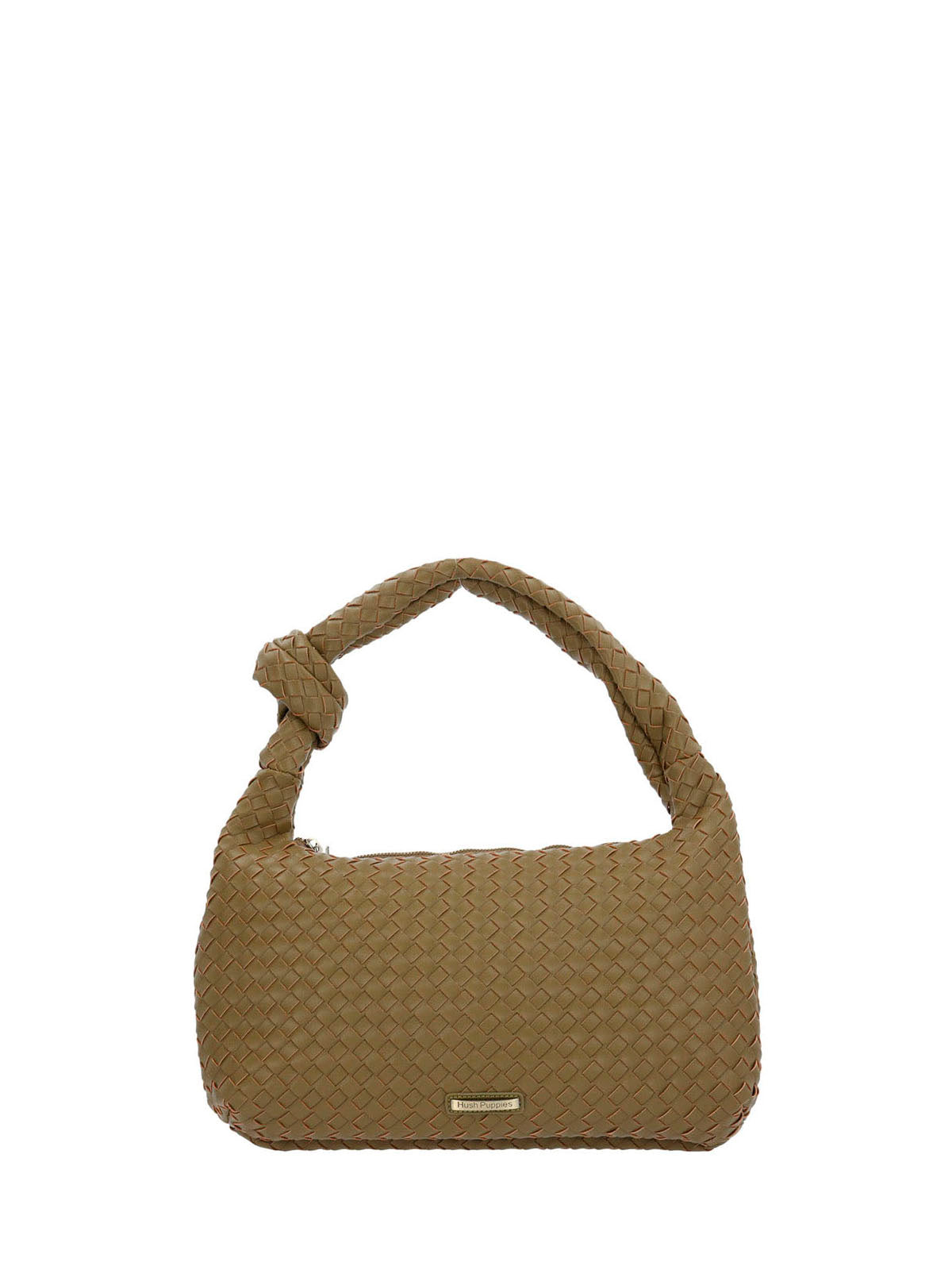 Cartera Ecocuero Mujer Brann Hobo Verde Hush Puppies