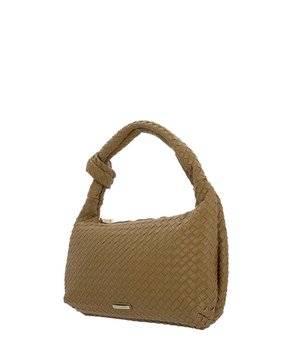 Cartera Ecocuero Mujer Brann Hobo Verde Hush Puppies