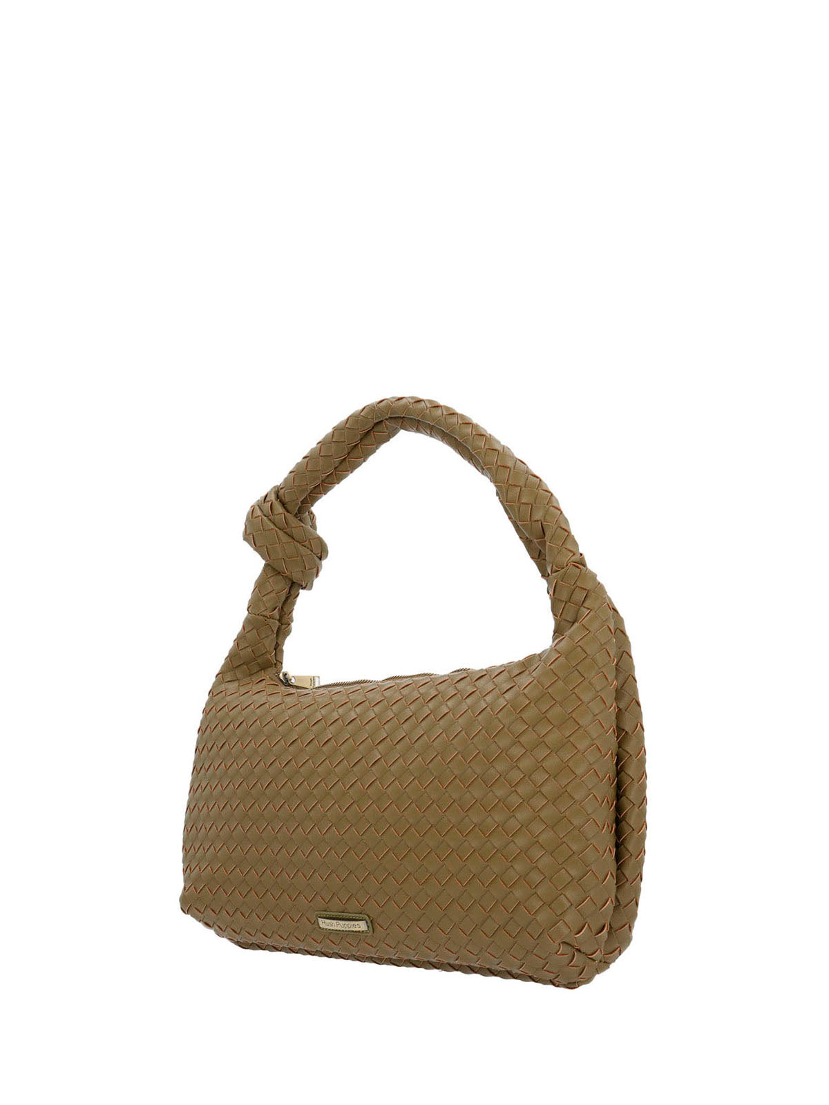 Cartera Ecocuero Mujer Brann Hobo Verde Hush Puppies