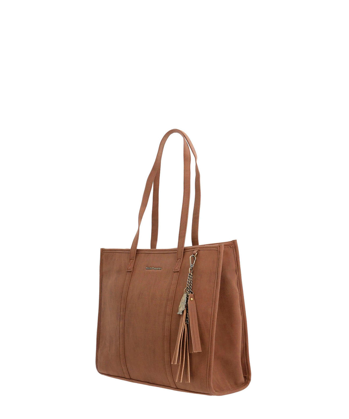 Cartera Ecocuero Mujer Dann Tote Café Hush Puppies
