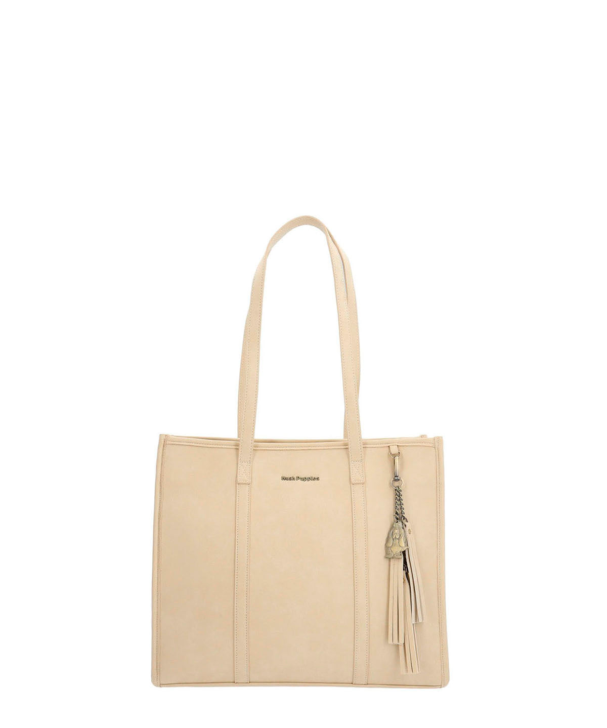 Cartera Ecocuero Mujer Dann Tote Beige/Crudo Hush Puppies