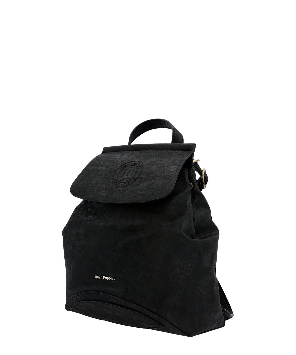 Cartera Mochila Ecocuero Mujer Day Backbag Negro Hush Puppies