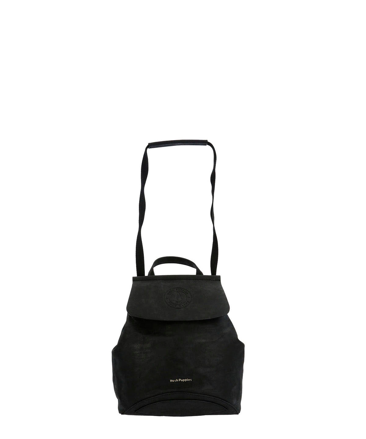 Cartera Mochila Ecocuero Mujer Day Backbag Negro Hush Puppies
