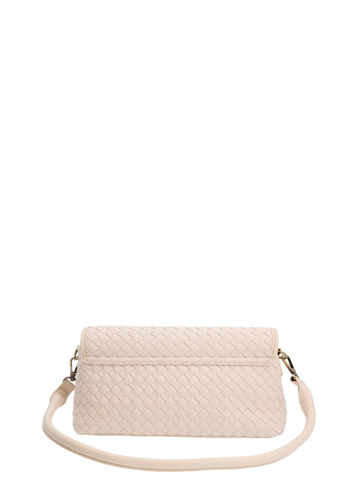 Cartera Ecocuero Mujer Brass Bag Blanco Hush Puppies