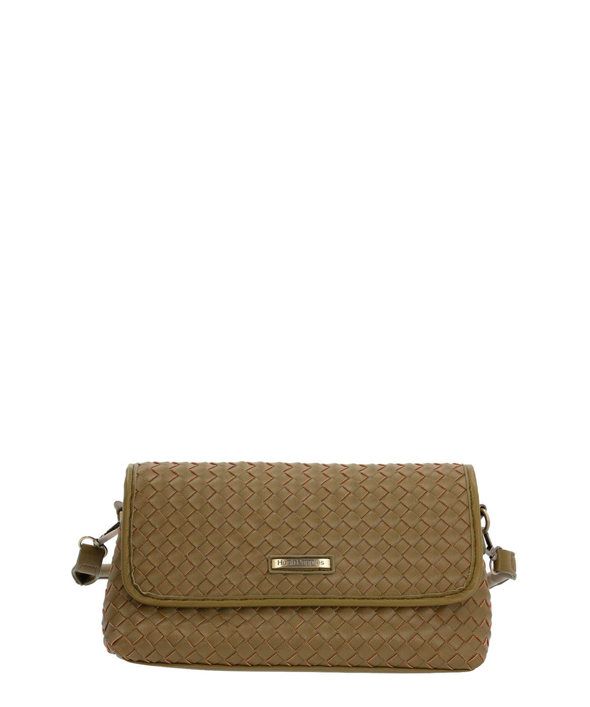 Cartera Ecocuero Mujer Brass Bag Verde Hush Puppies
