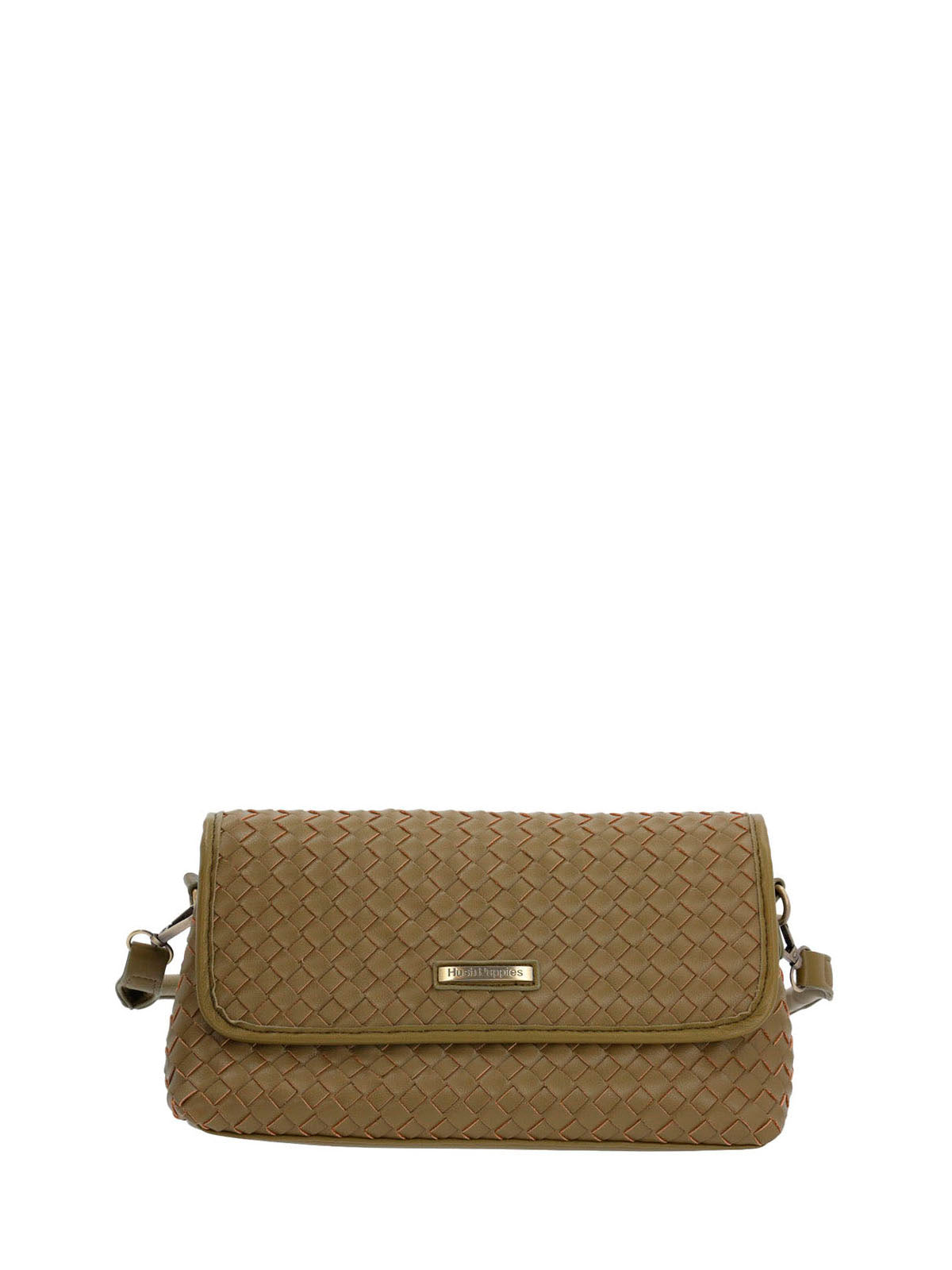 Cartera Ecocuero Mujer Brass Bag Verde Hush Puppies
