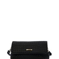 Cartera Ecocuero Mujer Brass Bag Negro Hush Puppies