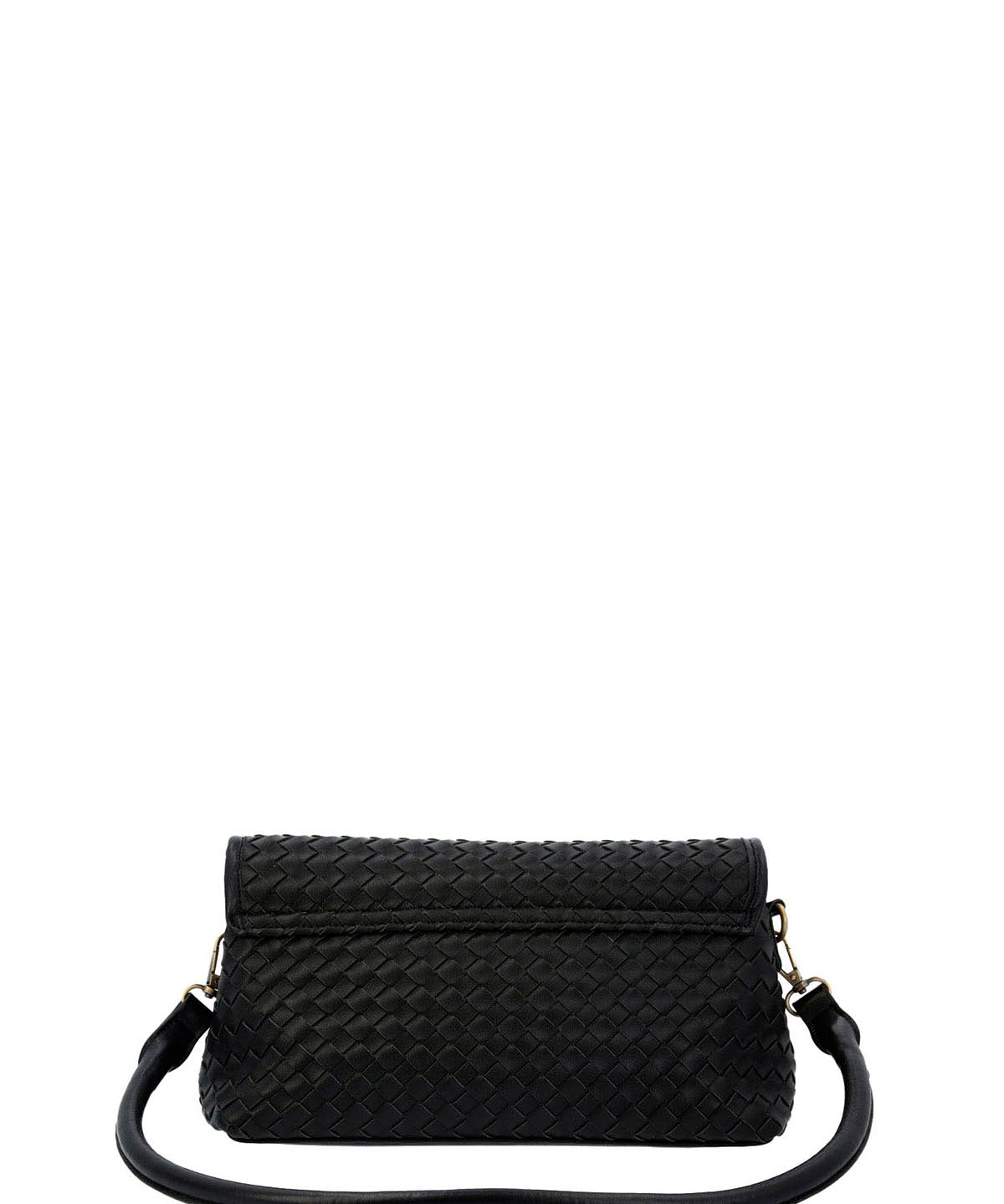 Cartera Ecocuero Mujer Brass Bag Negro Hush Puppies