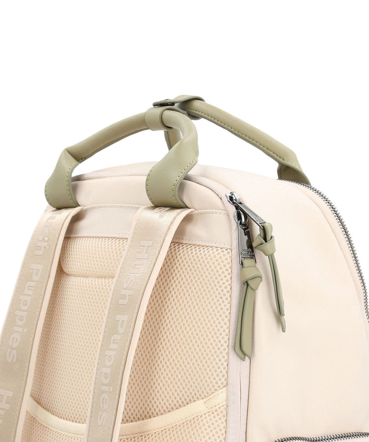 Mochila Poliéster Reciclado Mujer Radford Back Beige/Crudo Hush Puppies