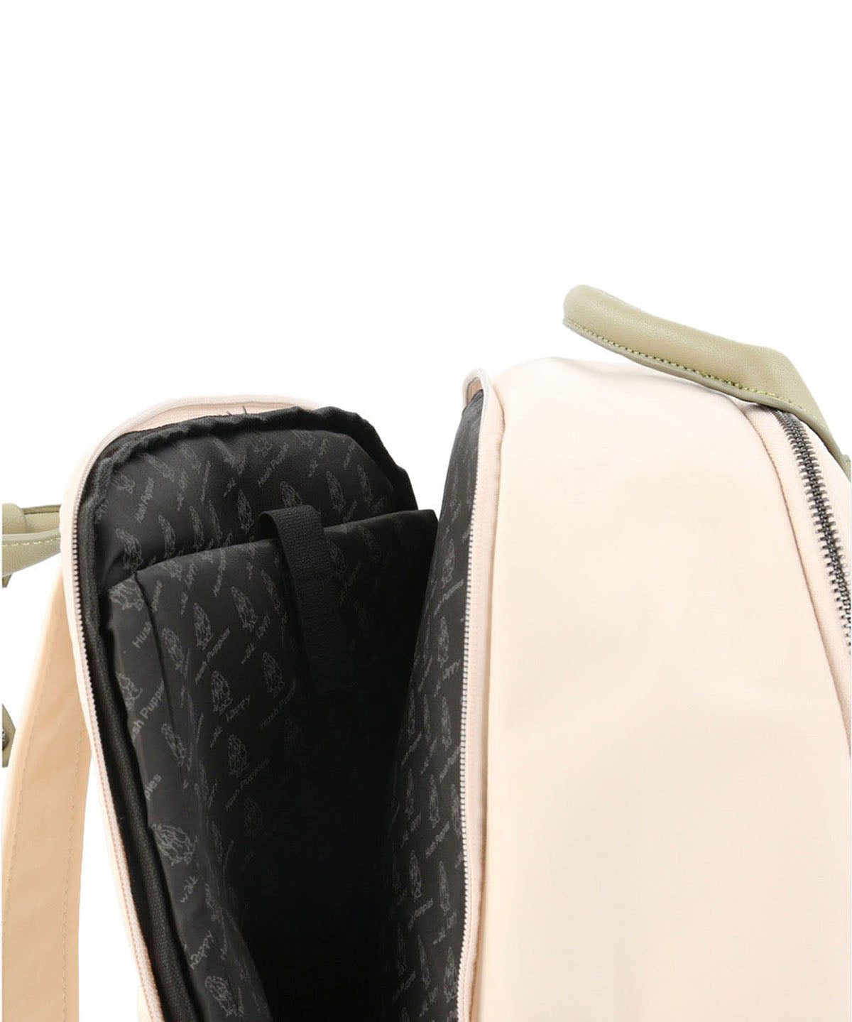 Mochila Poliéster Reciclado Mujer Radford Back Beige/Crudo Hush Puppies