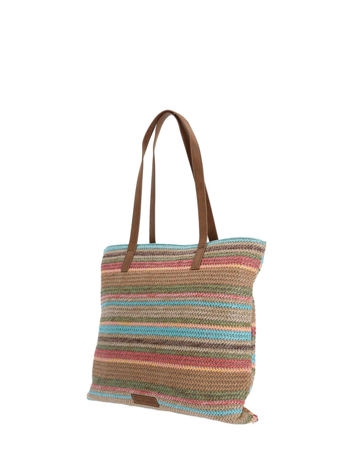 Cartera Ecocuero Mujer Yunis Tote Multicolor Hush Puppies