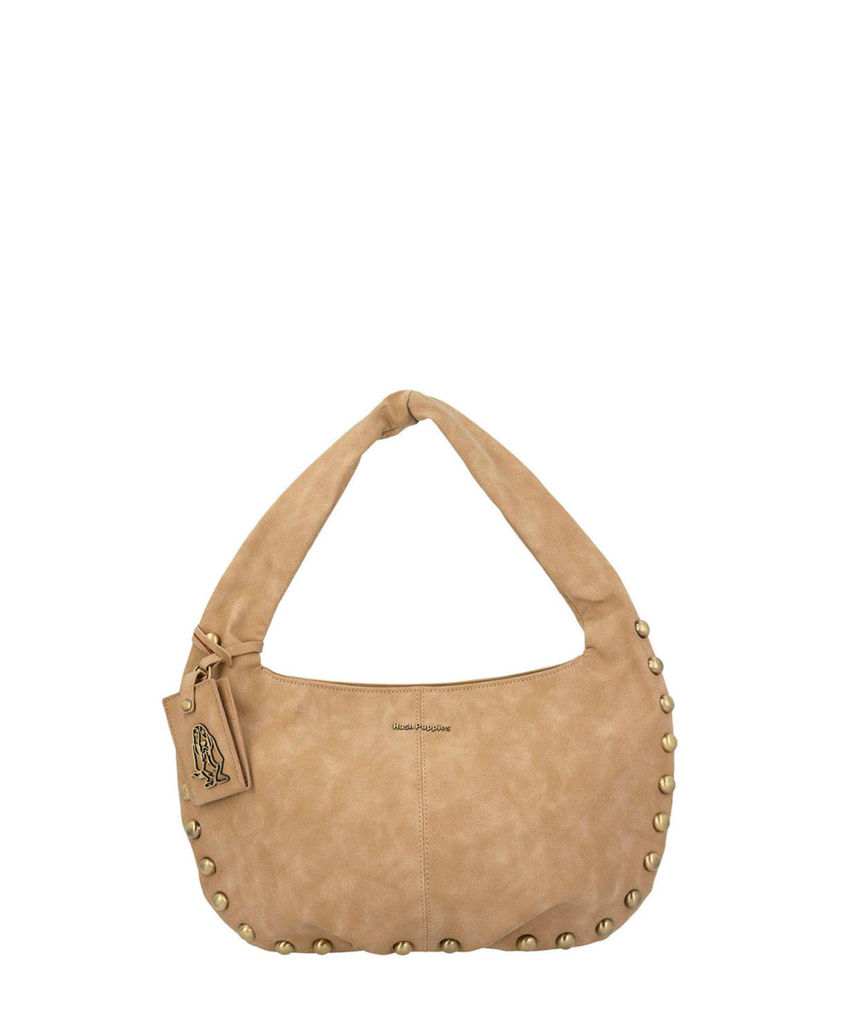 Cartera Ecocuero Mujer Taffy Hobo Café Hush Puppies