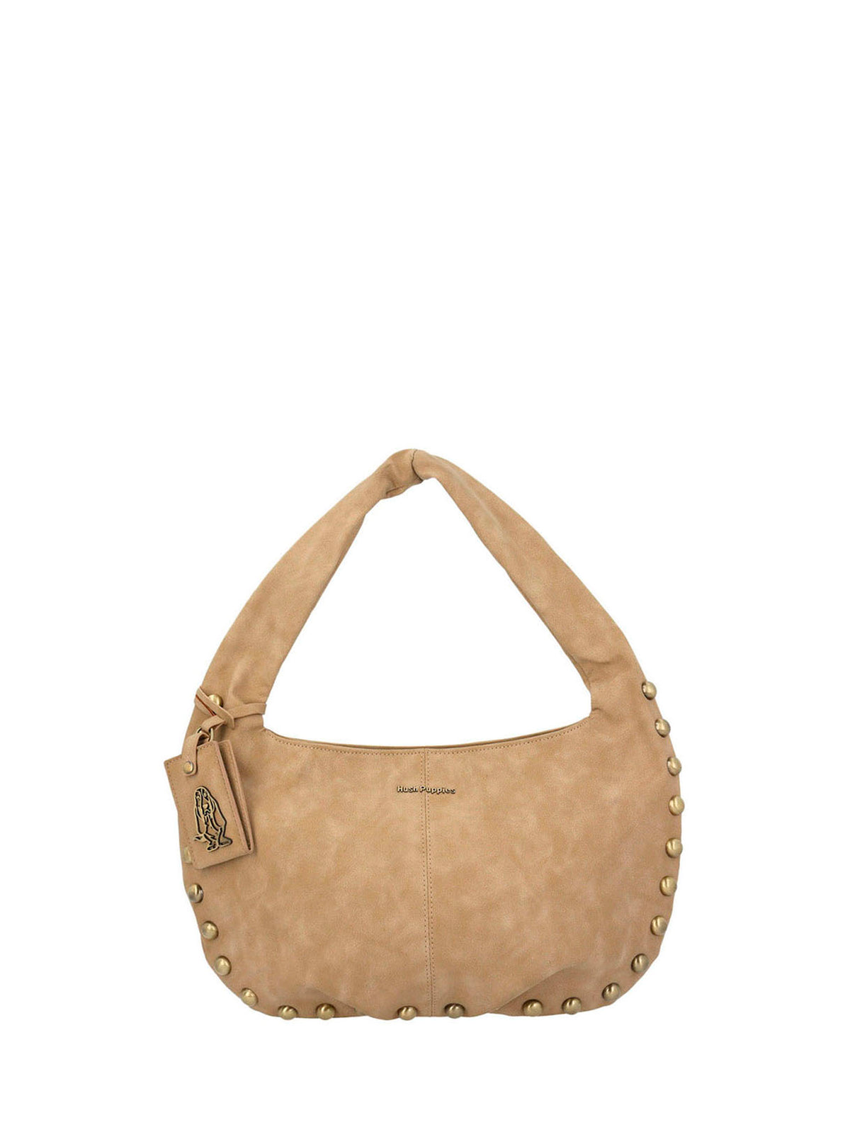 Cartera Ecocuero Mujer Taffy Hobo Café Hush Puppies