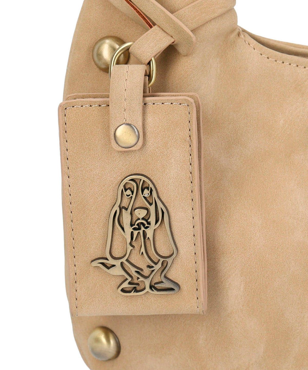 Cartera Ecocuero Mujer Taffy Hobo Café Hush Puppies