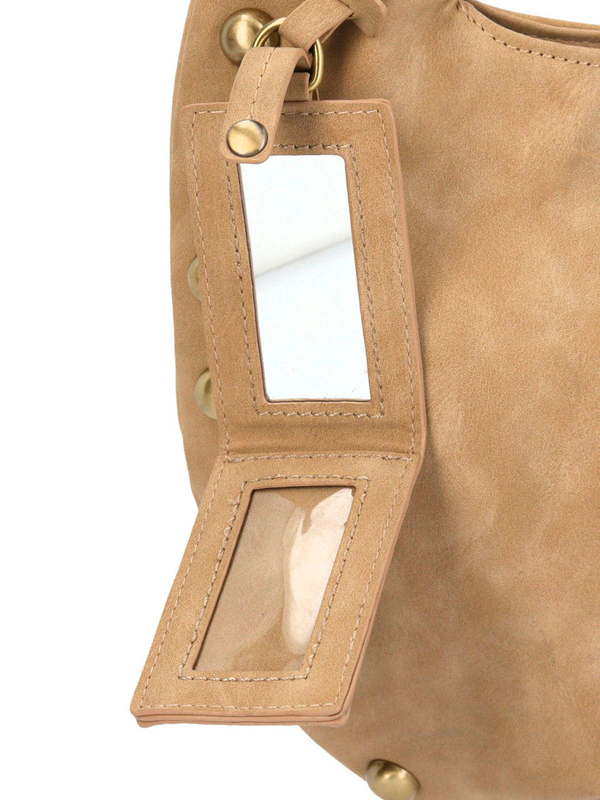 Cartera Ecocuero Mujer Taffy Hobo Café Hush Puppies