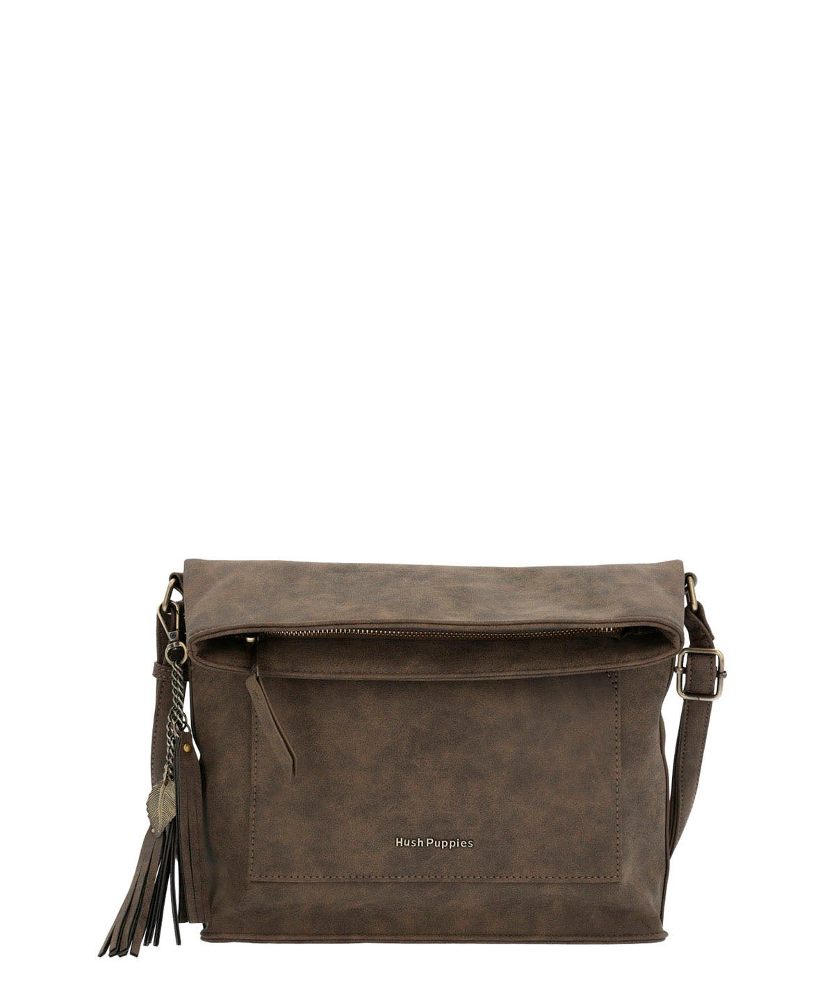 Cartera Ecocuero Mujer Darren Cross Café Hush Puppies | Hush Puppies