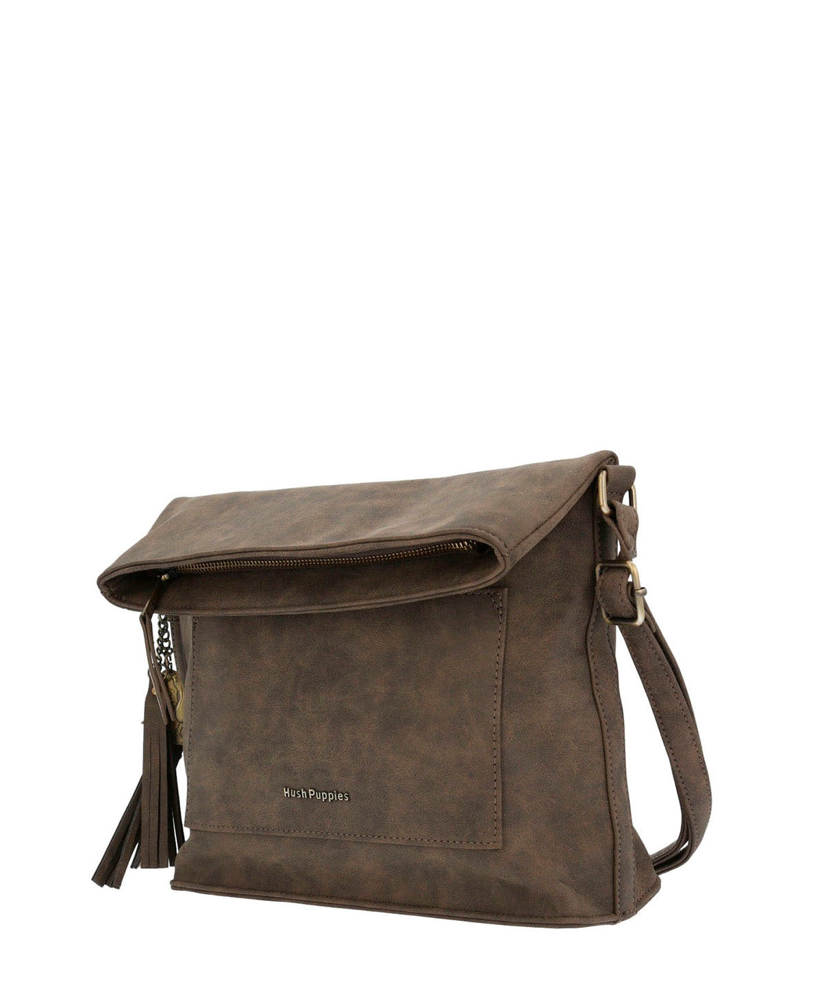 Cartera Ecocuero Mujer Darren Cross Café Hush Puppies | Hush Puppies