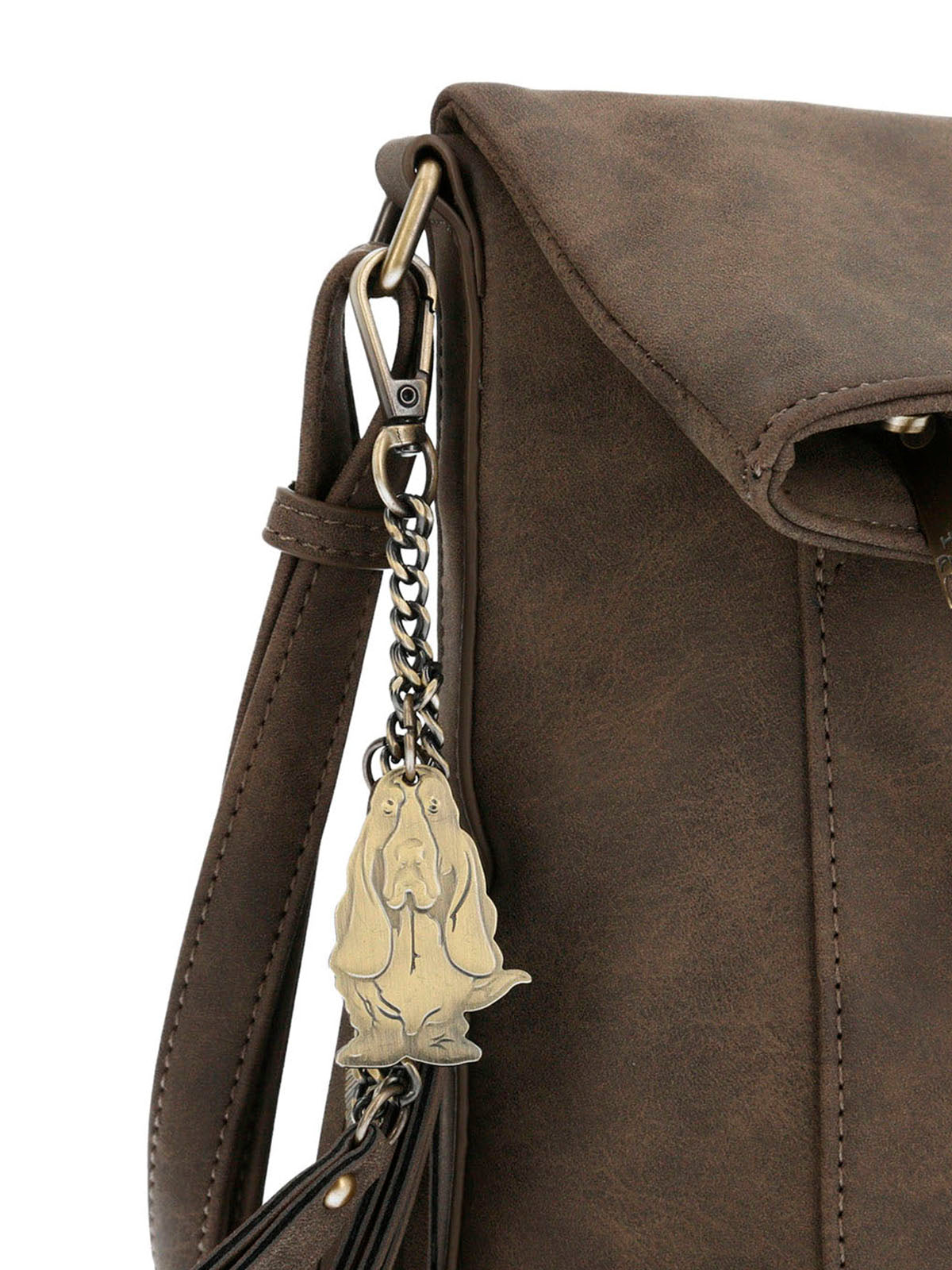 Cartera Ecocuero Mujer Darren Cross Café Hush Puppies | Hush Puppies