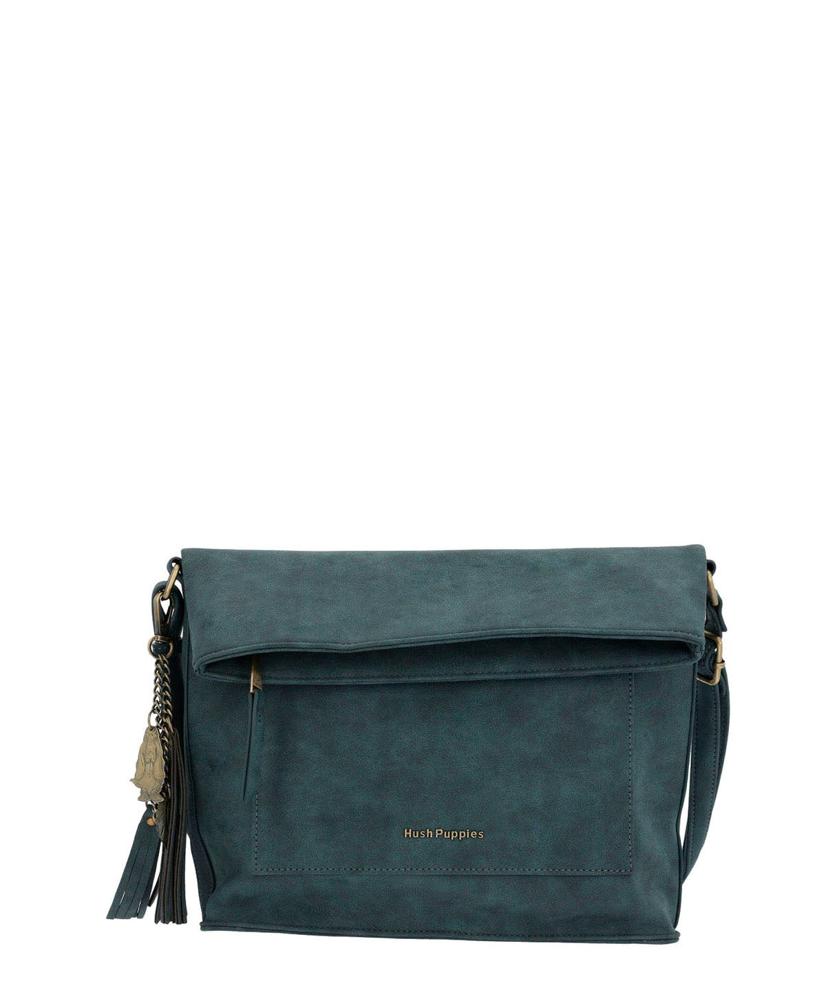Cartera Ecocuero Mujer Darren Cross Azul Hush Puppies