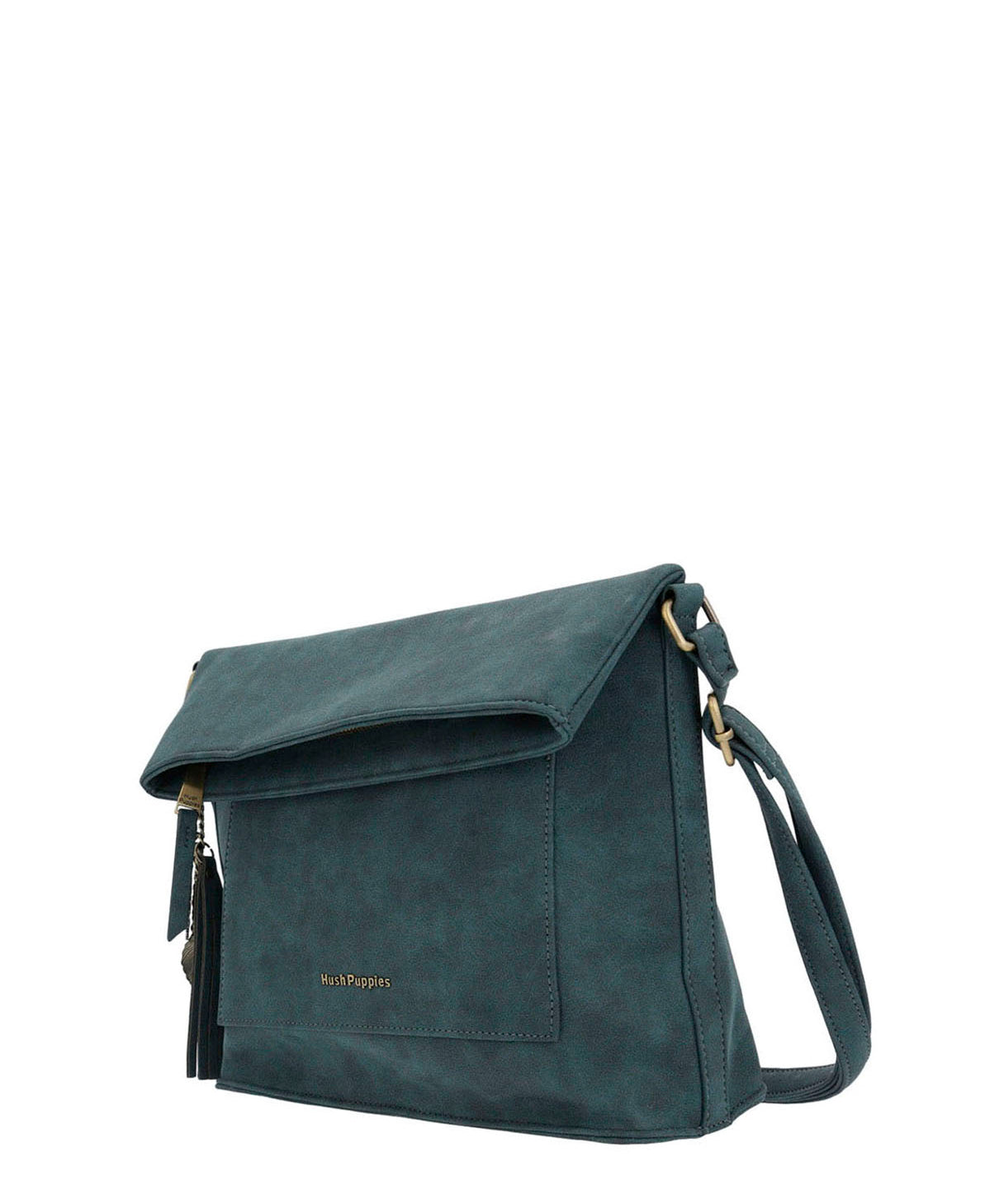 Cartera Ecocuero Mujer Darren Cross Azul Hush Puppies