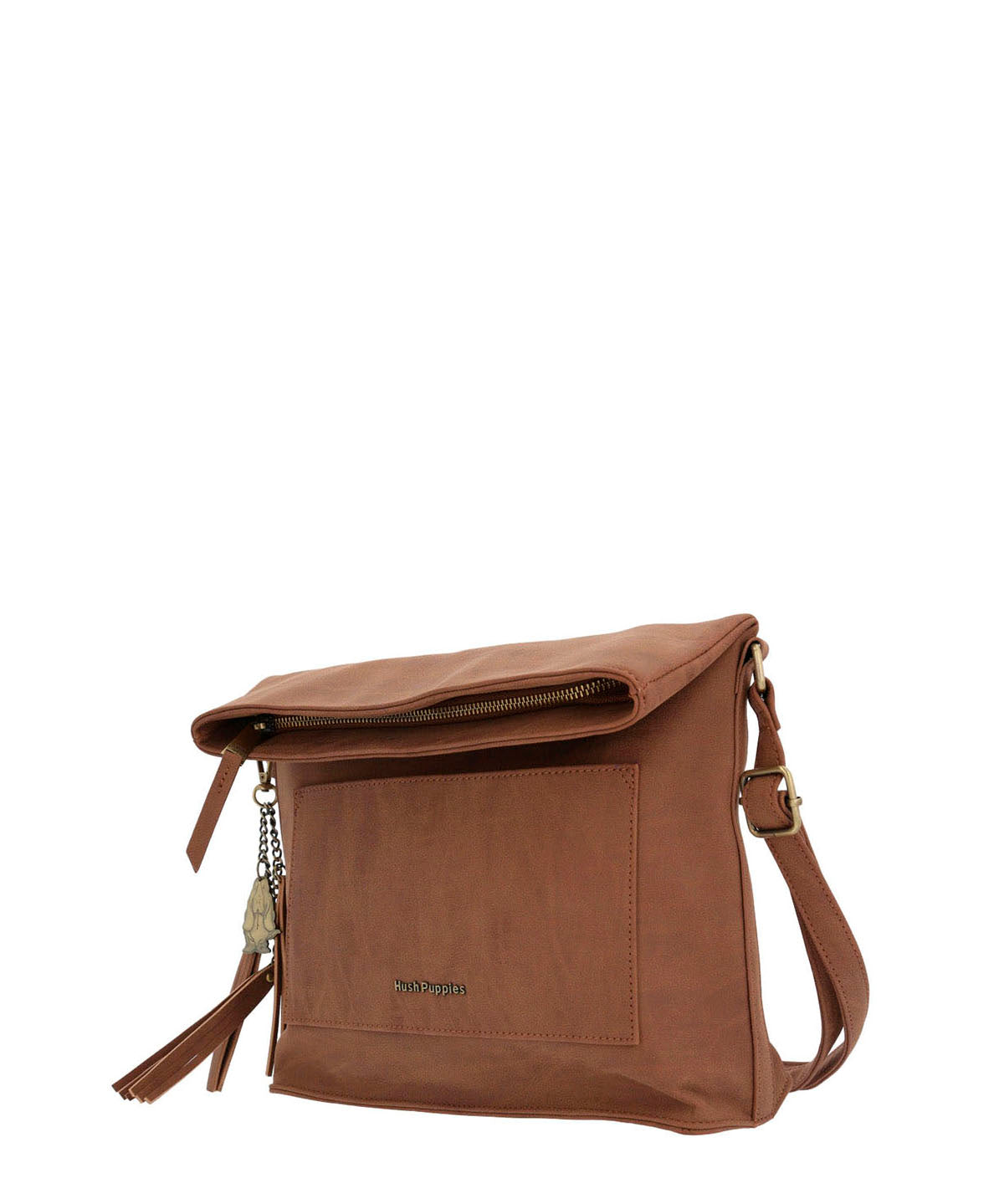 Cartera Ecocuero Mujer Darren Cross Café Hush Puppies