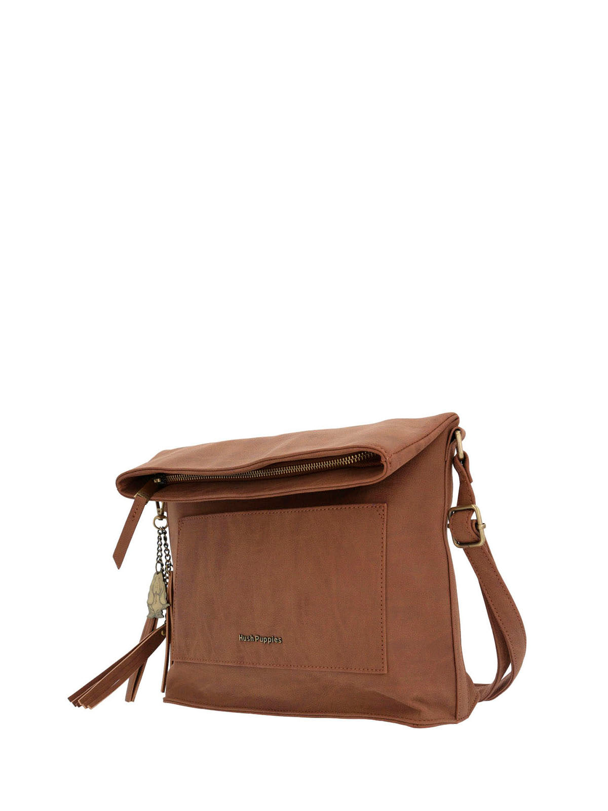 Cartera Ecocuero Mujer Darren Cross Café Hush Puppies