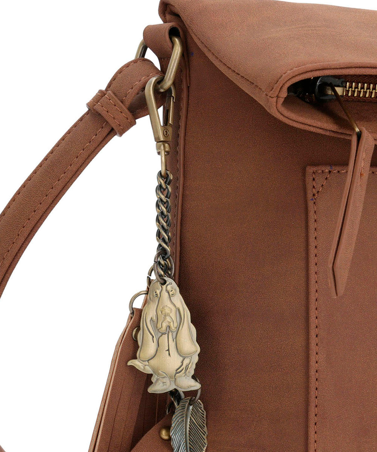 Cartera Ecocuero Mujer Darren Cross Café Hush Puppies