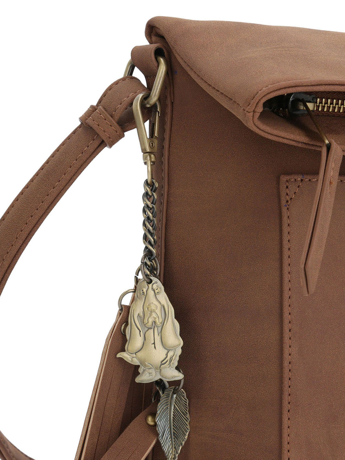 Cartera Ecocuero Mujer Darren Cross Café Hush Puppies