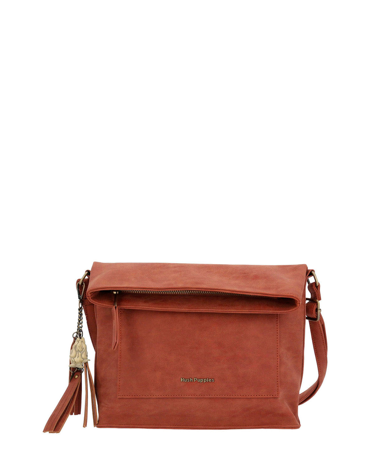Cartera Ecocuero Mujer Darren Cross Rojo Hush Puppies