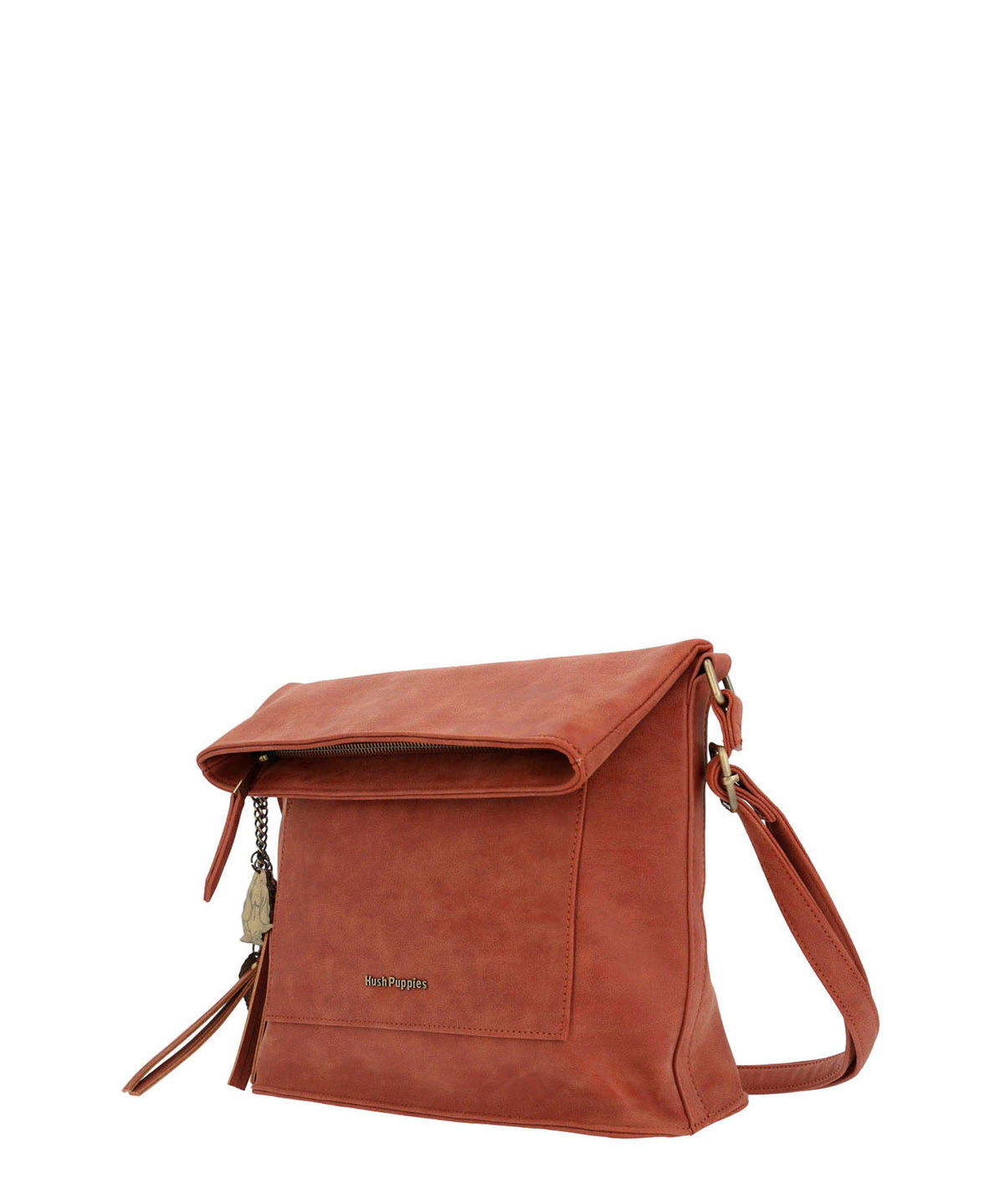 Cartera Ecocuero Mujer Darren Cross Rojo Hush Puppies