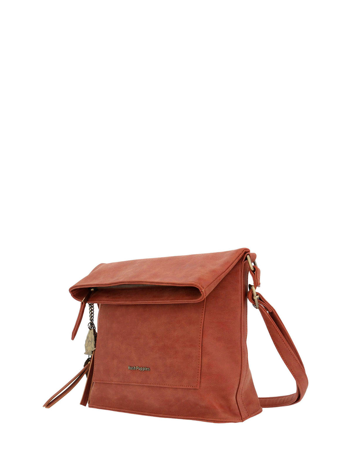 Cartera Ecocuero Mujer Darren Cross Rojo Hush Puppies