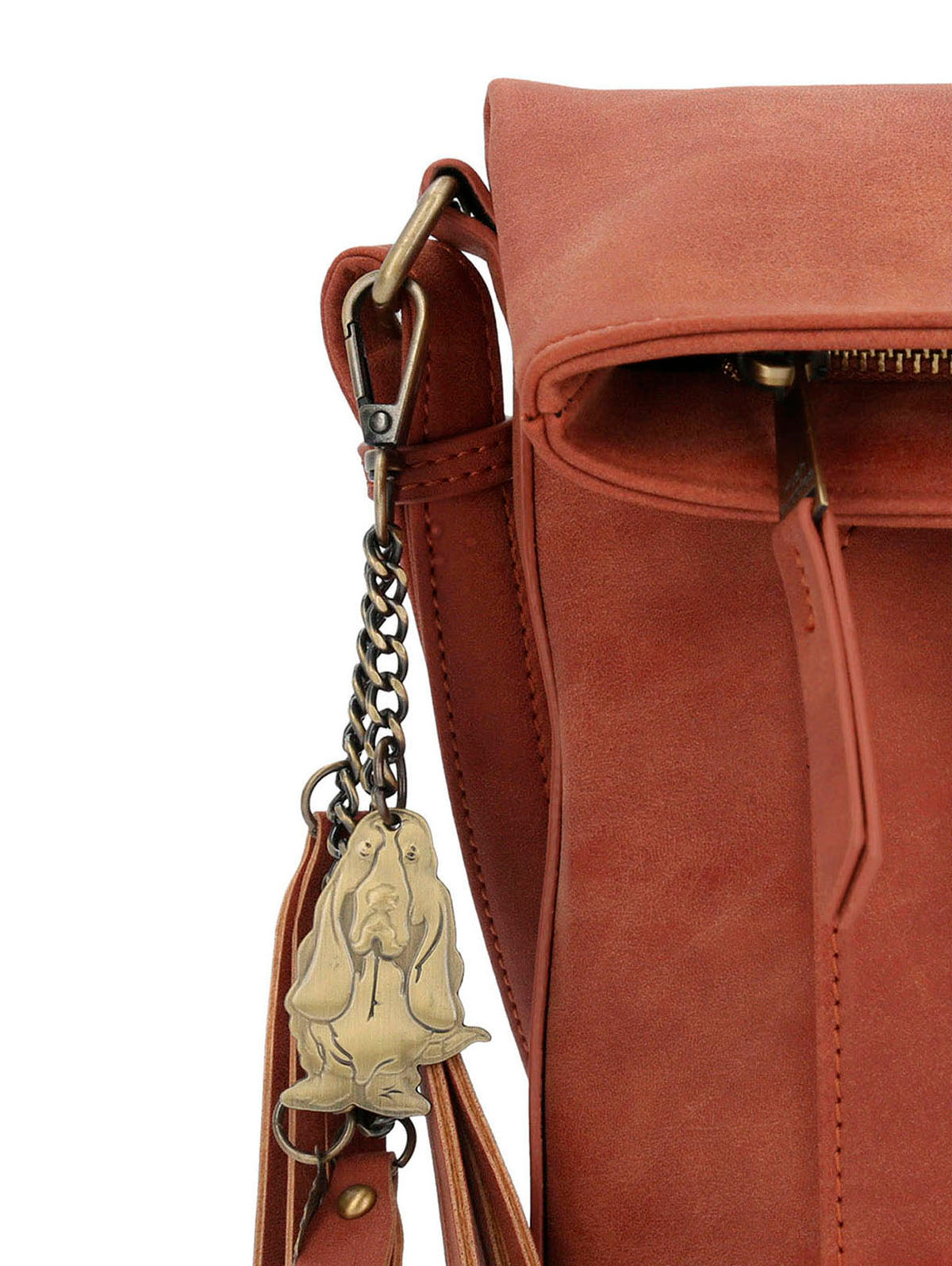 Cartera Ecocuero Mujer Darren Cross Rojo Hush Puppies