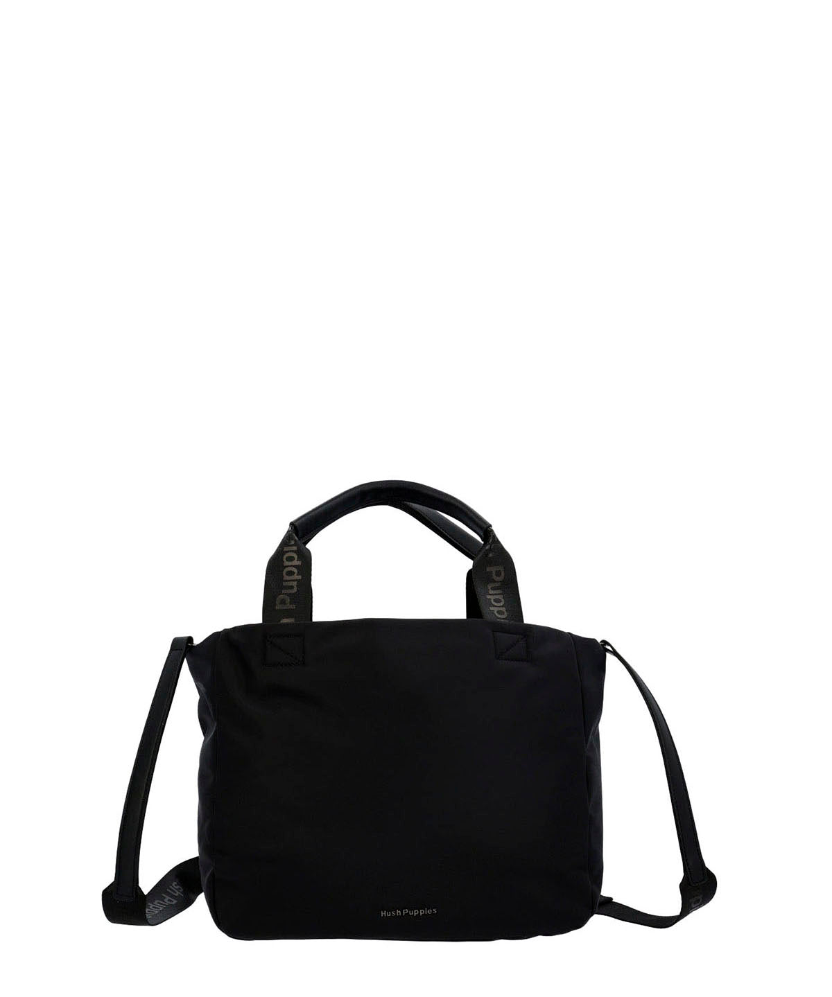 Cartera Poliéster Reciclado Mujer Royle Tote Negro Hush Puppies