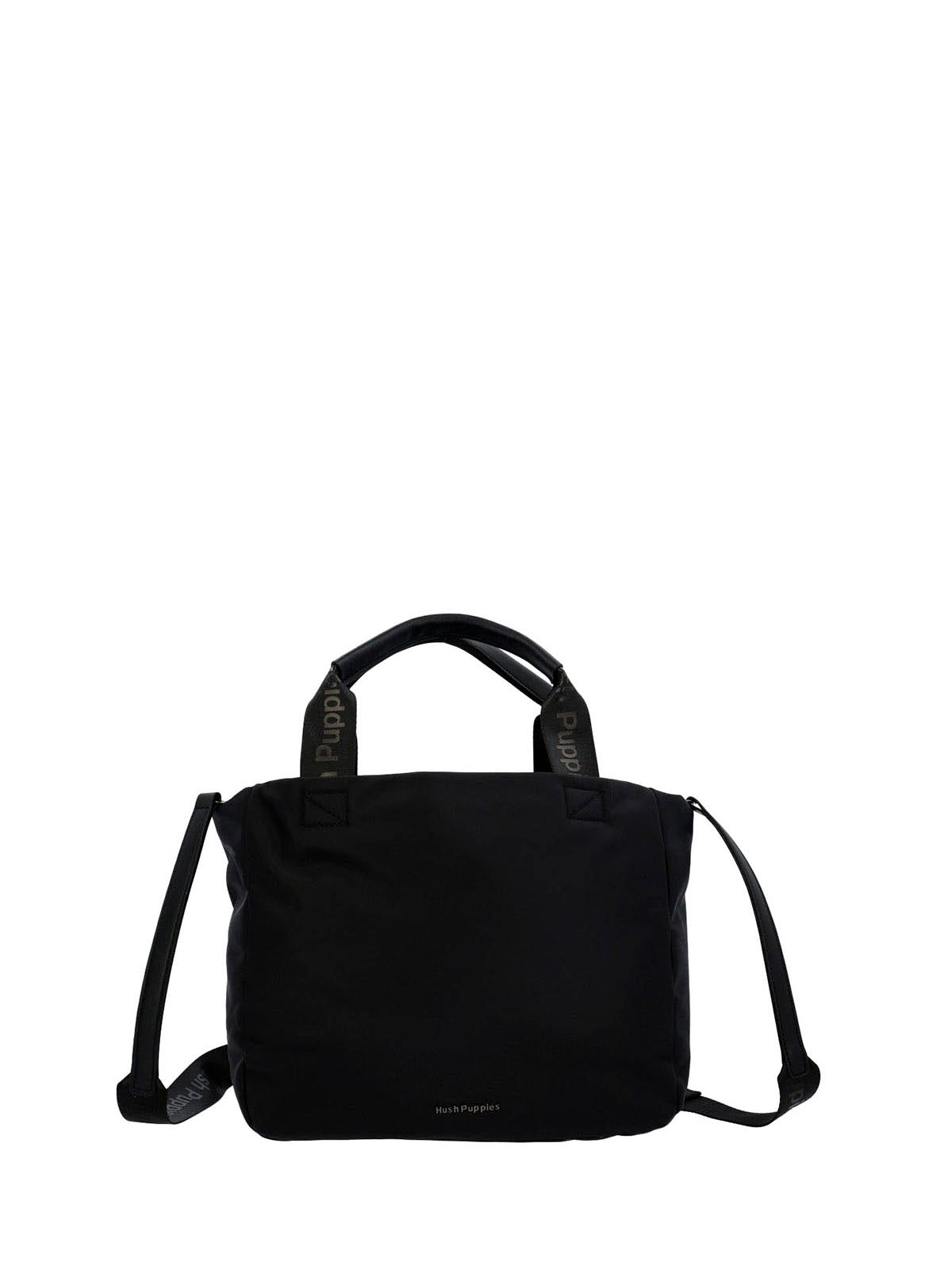 Cartera Poliéster Reciclado Mujer Royle Tote Negro Hush Puppies