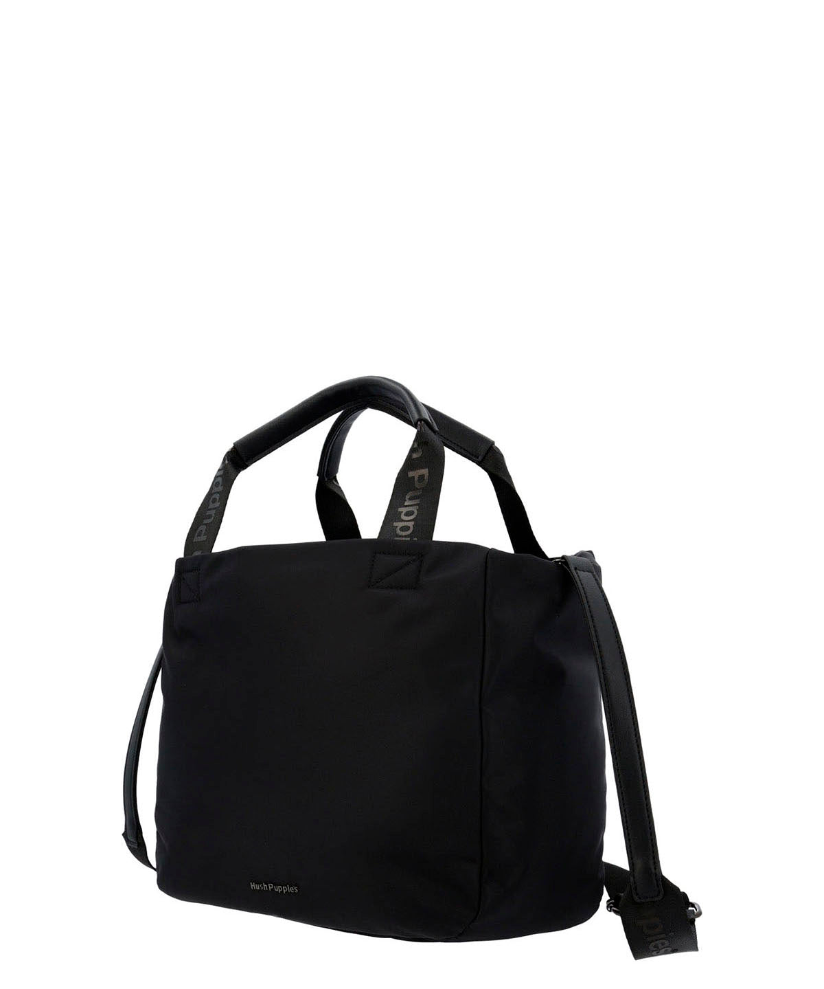 Cartera Poliéster Reciclado Mujer Royle Tote Negro Hush Puppies